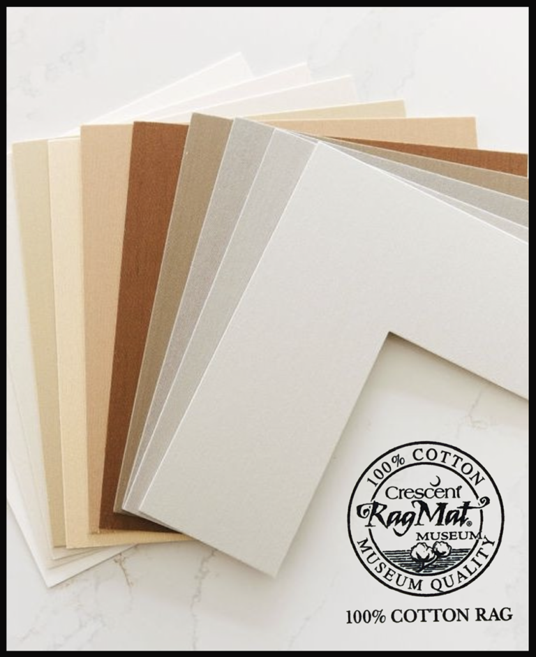 Custom picture framing corner samples at Art Frame Decor in Pembroke Pines